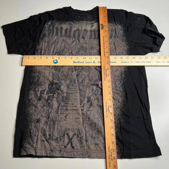 Xzavier Los Angeles Judgement Graphic T-Shirt Men’s Size M Black Vintage Style - Picture 2 of 6